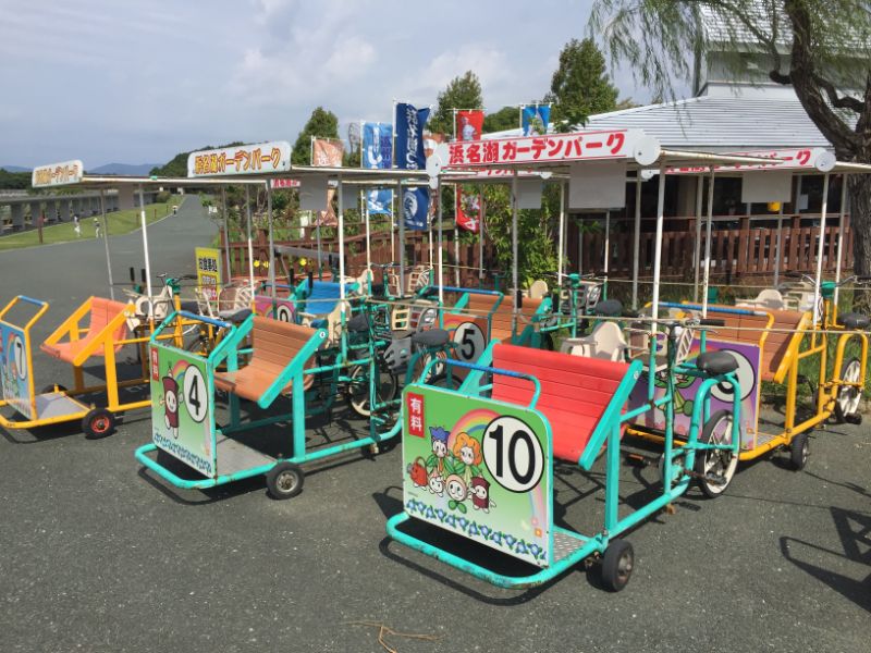 浜名湖ガーデンパークのレンタル自転車