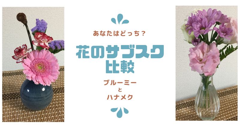 花のサブスク比較 ブルーミーとライフルフラワーあなたはどっち ポストに届く定期便を試してみた 花みっけ
